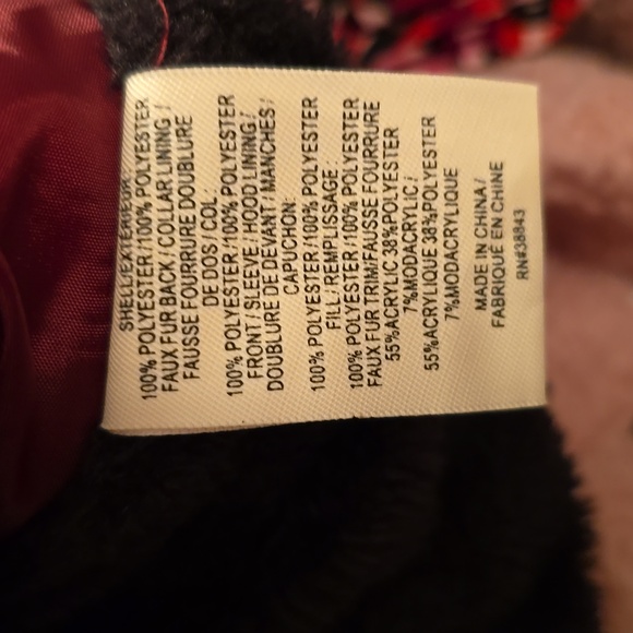 MARALYN & ME WOMENS JUNIOR SIZE PURPLE FAUX FUR HOODED ZIPPERED COAT SIZE MEDIUM - Picture 11 of 16